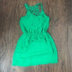 Express Kelly Green Dress